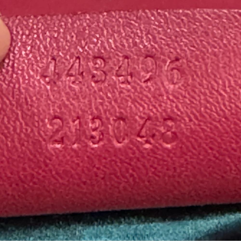 Gucci Pink Floral Embroidered Shoulder Bag - Picture 8 of 10